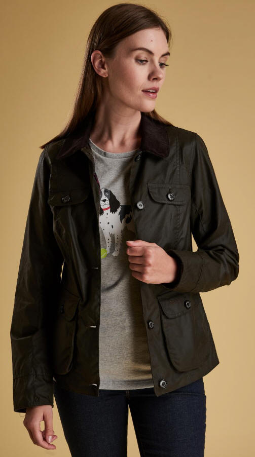 Barbour Nidd Waxed Cotton Jacket