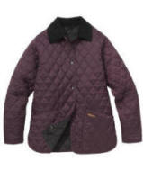 Barbour Ladies Shaped Liddesdale Quilted Jacket- Purple