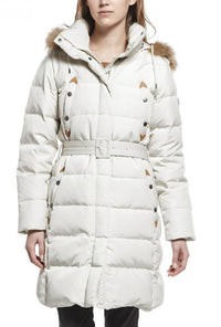 Aigle Ladies Cuckmerry Duck Down Jacket - Ivory
