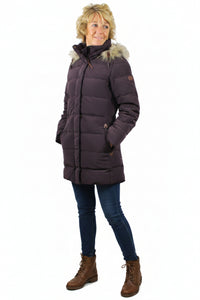 Aigle Ladies Downshine Duck Down Jacket - Figue