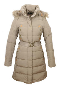 Aigle Ladies Cuckmerry Duck Down Jacket - Souris