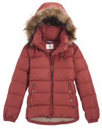 Aigle Ladies Oldhaven Piment Jacket
(Limited Edition Real Fur)