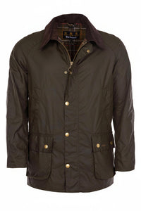 Barbour Ashby Wax Jacket - Olive