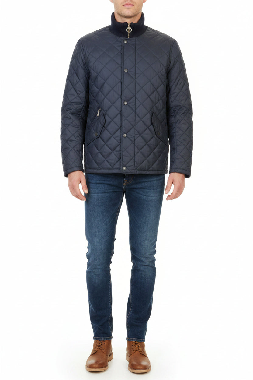 Barbour Mens Rib Neck Chelsea Sportsquilt Jacket
