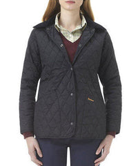 Barbour Ladies Shaped Liddesdale Quilt Jacket - Black