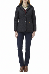 Barbour Ladies Shaped Liddesdale Quilt Jacket Navy