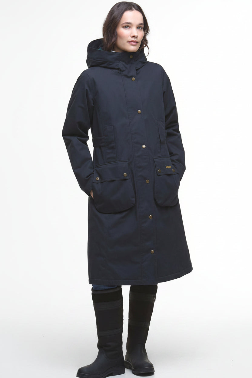 Barbour Bamburgh Waterproof Jacket Navy
