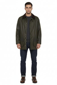 Barbour Mens Wax Beaufort Jacket - Archive Olive