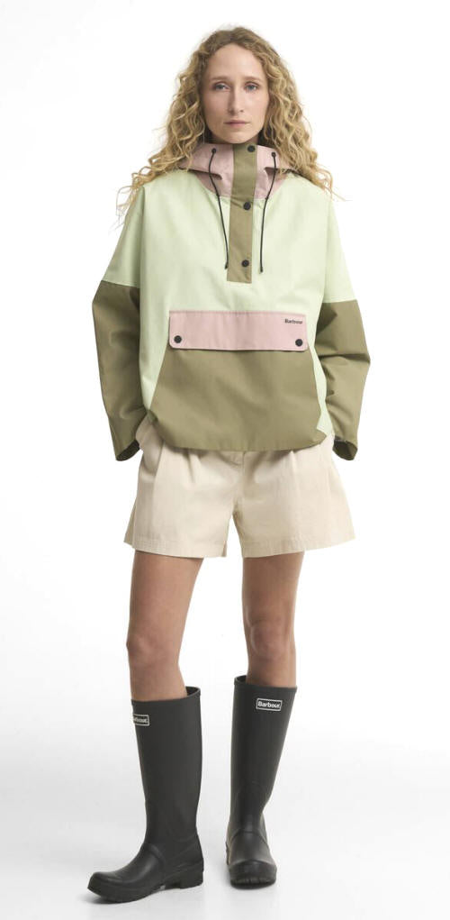 Barbour Bedafell Showerproof Jacket Spring Green