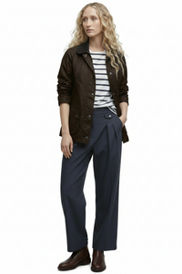 Barbour Ladies Wax Beadnell Jacket - Black