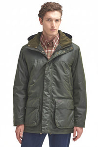 Barbour Bleaberry Waxed Jacket - Fern