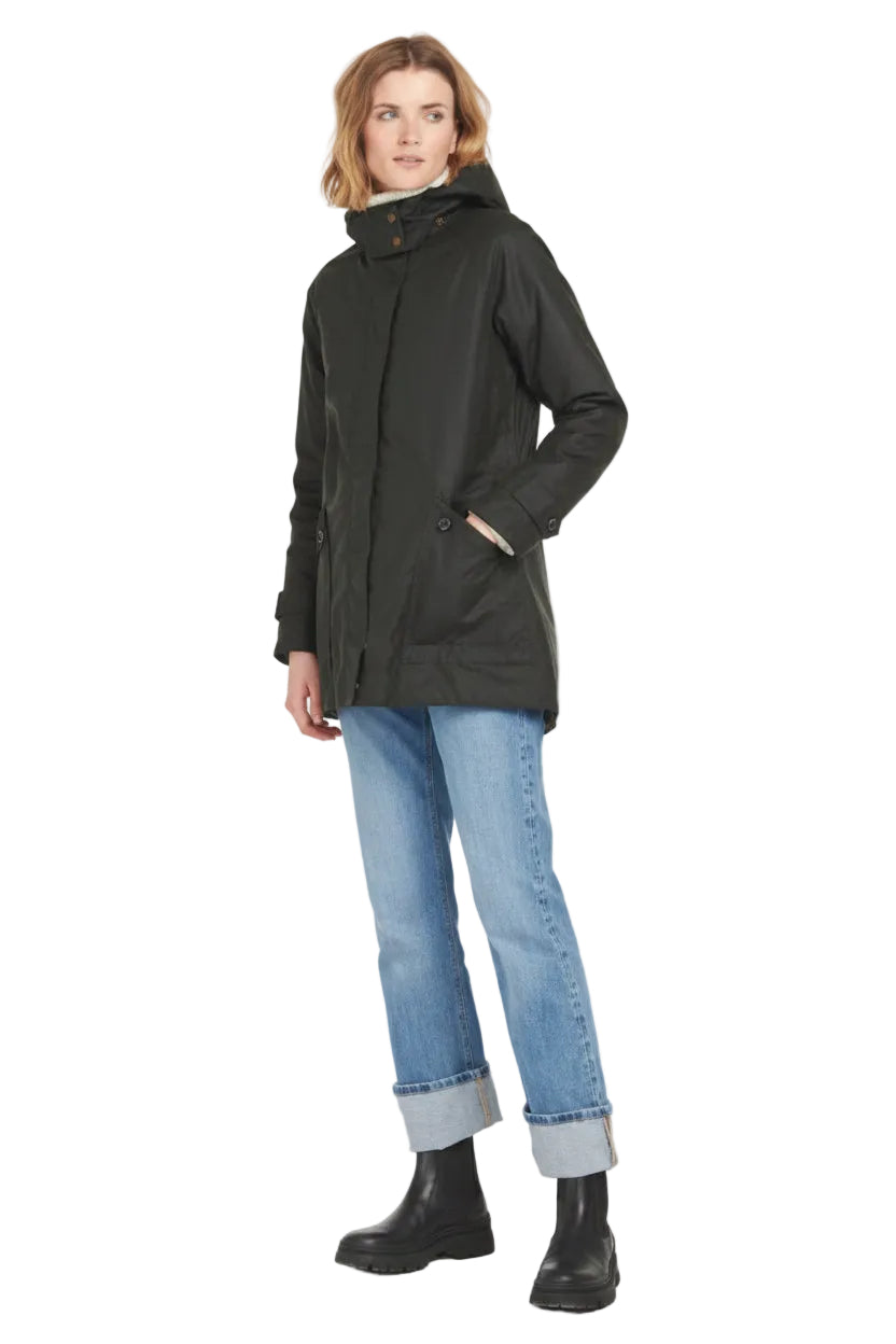Barbour Cannich Wax Jacket - Sage