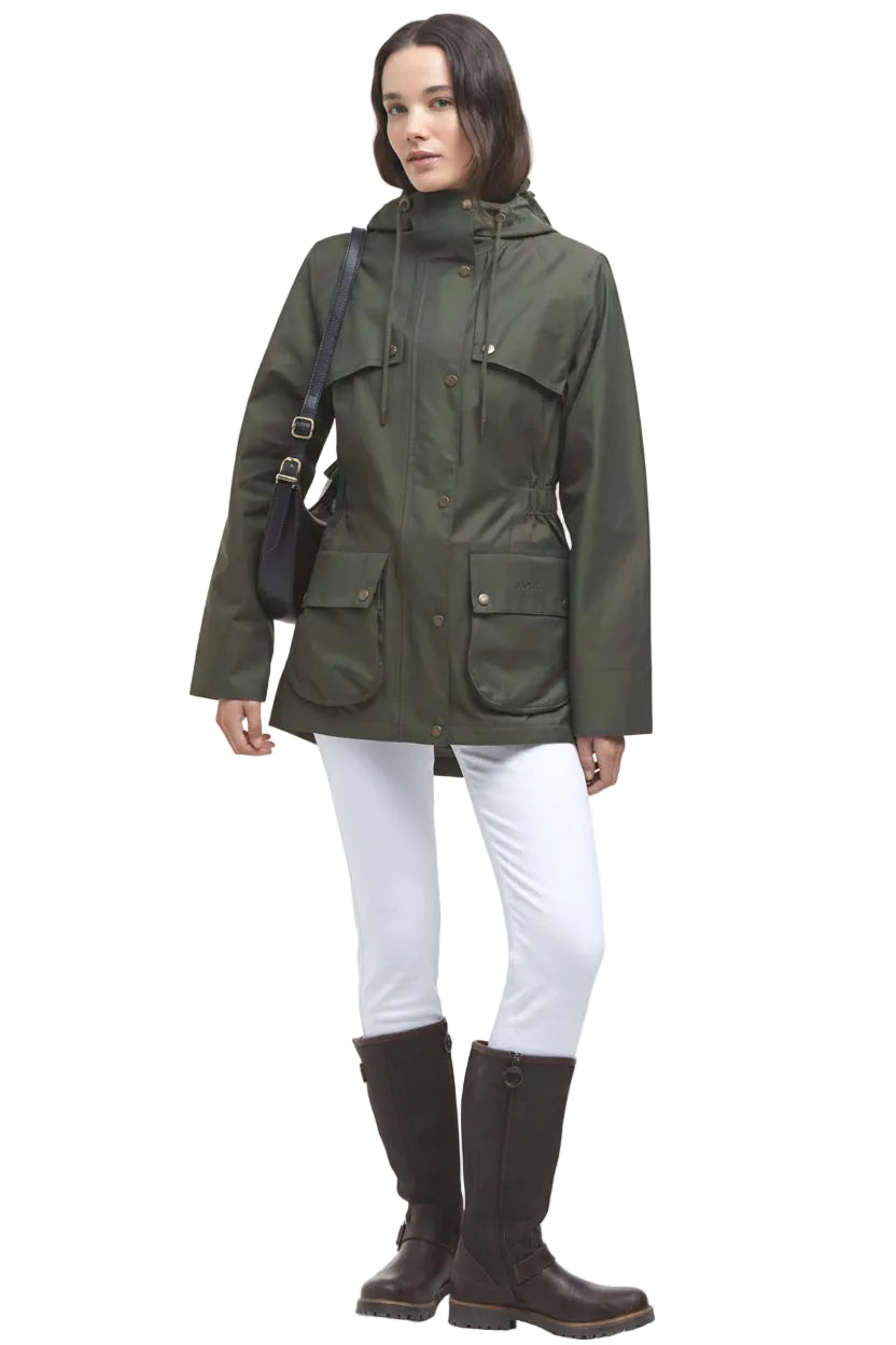Barbour Dallas Waterproof Jacket - Olive