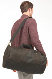 Barbour Explorer Wax Duffle Bag - Olive