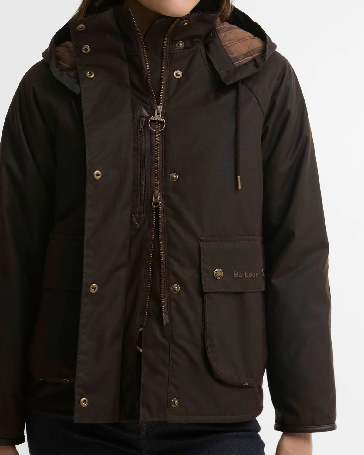 Barbour Womens Georgette Wax Jacket - Rustic