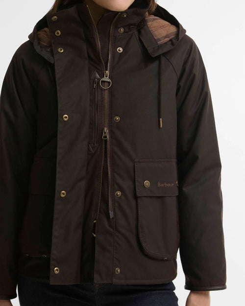 Barbour Womens Georgette Wax Jacket - Rustic