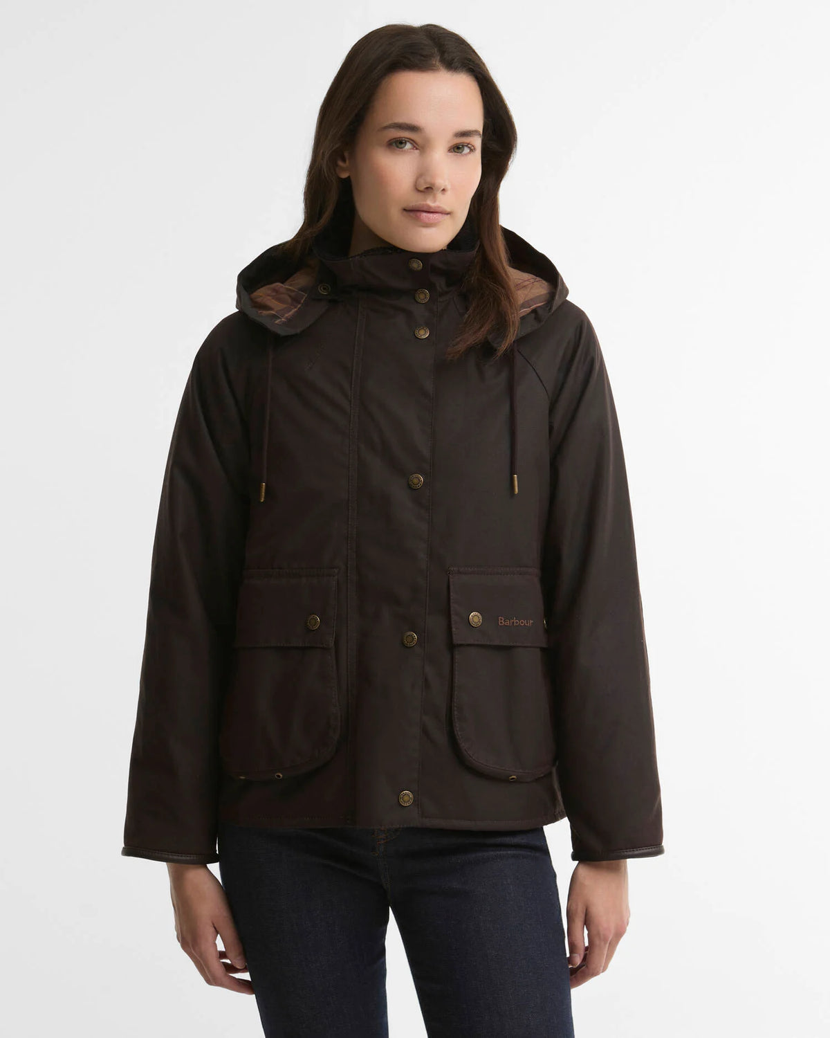 Barbour Womens Georgette Wax Jacket - Rustic