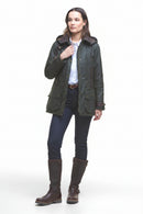 Barbour Ivy Wax Jacket  Fern LWX1494OL52 TALL