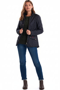 Barbour Ladies Cavalry Polarquilt Jacket - Navy