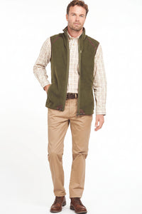 Barbour Langdale Fleece Waistcoat - Olive