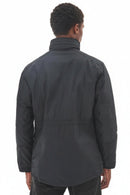 Barbour Mens Wax Sapper Jacket Black MWX0020BK91-back
