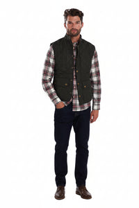Barbour Mens Lowerdale Gilet Quilt Navy