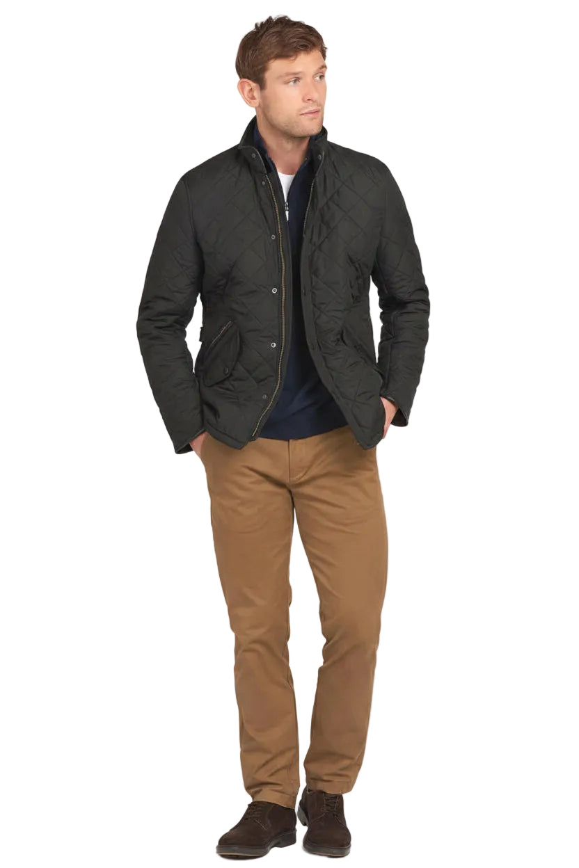 Barbour Powell Quilted Jacket - Black