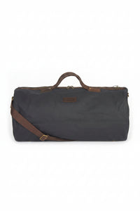Barbour Wax Holdall Bag - Navy