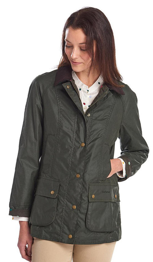 Barbour Womens Eleanor
Wax Jacket - Sage