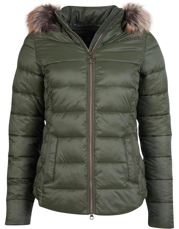 Barbour Womens Irving Quilt Jacket - Olive