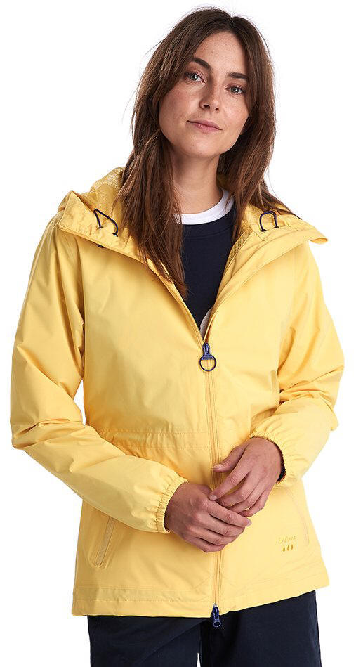 Barbour Womens Leeward Jacket Waterproof - Dandelion Yellow