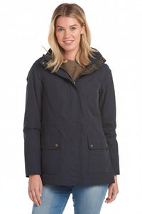 Barbour Womens Lockwood Waterproof Jacket Navy