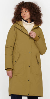 Barbour Womens Lowgos Waterproof Jacket - Sandstone