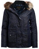 Barbour Womens Scallop
Waxed Jacket Navy