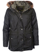 Barbour Womens Southwold Wax Cotton Jacket - Olive