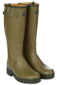 Le Chameau Chasseur Leather Lined Wellington Boots