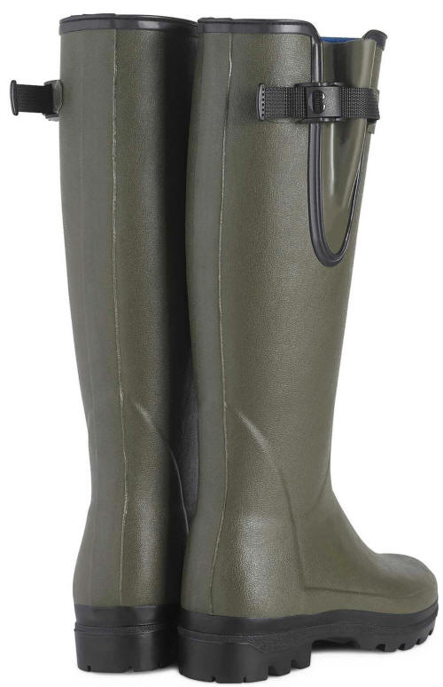 Le Chameau Mens Vierzonord Wellington Boot - Vert Dark Green 7100