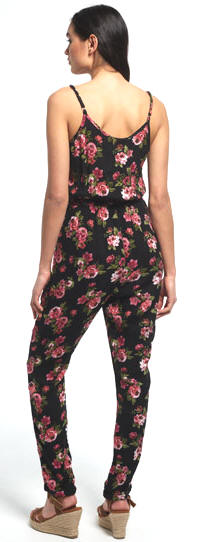 Superdry Women's Poolside Jumpsuit - Super Rose Pink