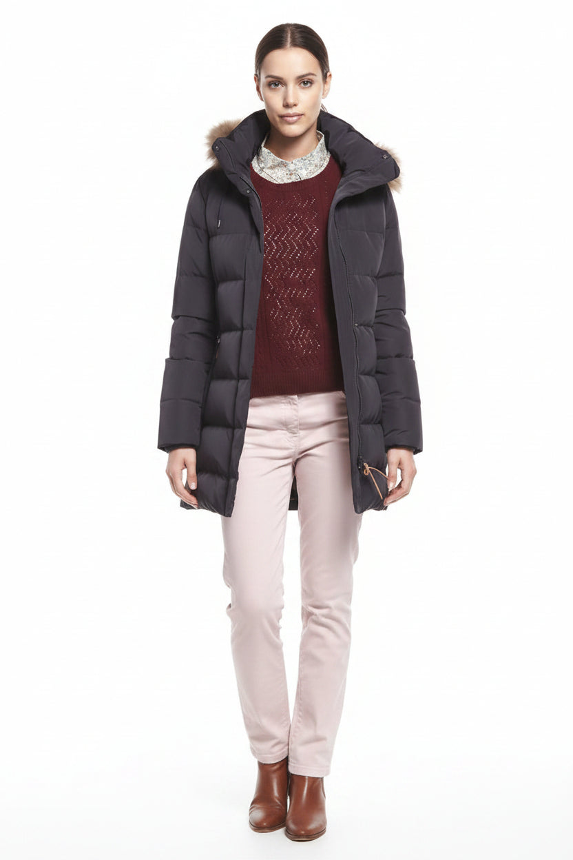 Aigle Ladies Downshine Duck Down Jacket - Night