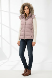 Aigle Ladies Feliny Gilet - Woodrose