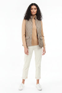 Barbour Otterburn Quilt Gilet Doeskin