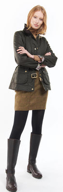 Barbour Pendula Wax Cotton Jacket - Olive