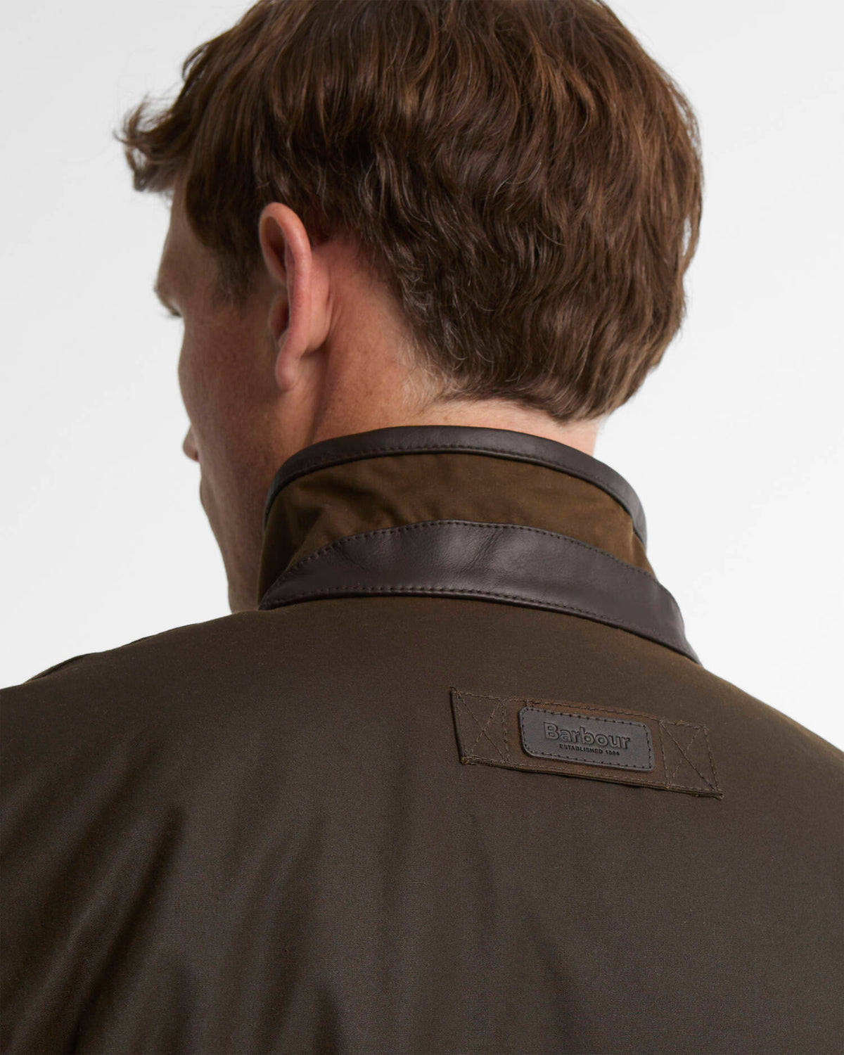 Barbour Crayton Wax Jacket - Olive