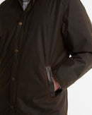Barbour Crayton Wax Jacket - Olive