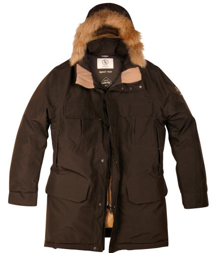 Krydderi lære historie Aigle Mens Downtown Jacket Cacao - Red Rae Town & Country