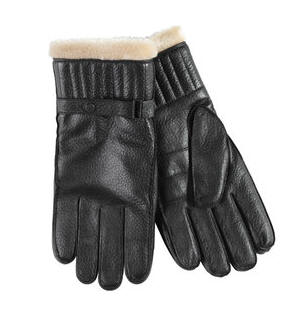 barbour gloves womens red