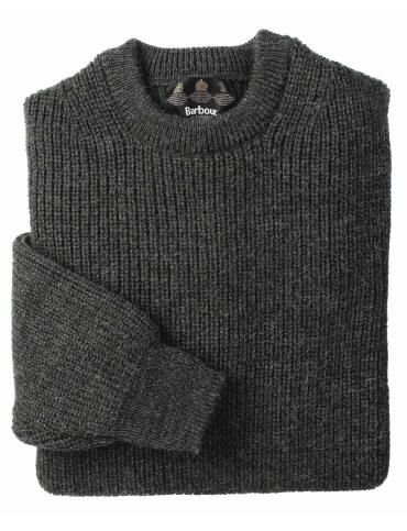 Barbour Tyne Crew Neck Sweater- Olive