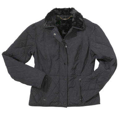 Womens Barbour Philli Quilted Jacket - Black
