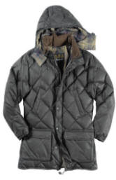 barbour down jackets
