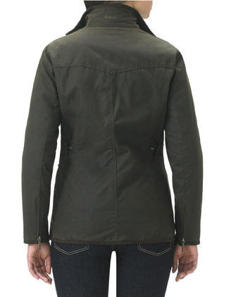 Barbour Womens Waxed Utility Jacket - Katie's Bliss